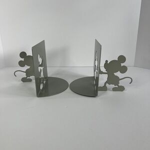 Disney Mickey Mouse Collection - Gray Die Cut Bookends  (2)